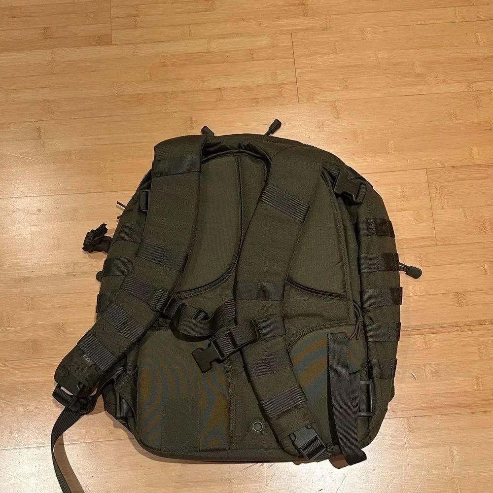 5.11 Army Green Tactical Backpack - Picture 2 of 7